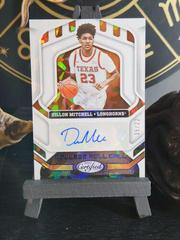 Dillon Mitchell [Blue Ice] #CRC-DMI Basketball Cards 2022 Panini Chronicles Draft Picks Certified College Roll Call Autographs Prices
