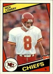 Nick Lowery Football Cards 1984 Topps Prices