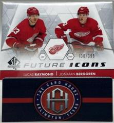 Lucas Raymond, Jonatan Berggren Hockey Cards 2022 SP Authentic Future Icons Prices