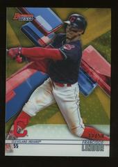 Francisco Lindor [Gold Refractor] #18 Baseball Cards 2018 Bowman's Best Prices