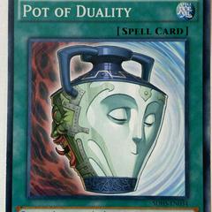 Pot of Duality [1st Edition] SDHS-EN034 YuGiOh Structure Deck: HERO Strike Prices