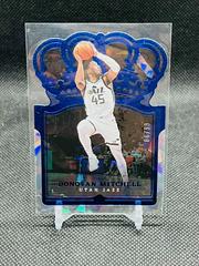 Donovan Mitchell [Crystal Blue] Basketball Cards 2021 Panini Crown Royale Prices