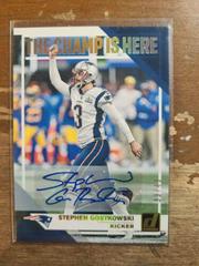 Stephen Gostkowski #CH 7 Football Cards 2019 Donruss The Champ is Here Autographs Prices