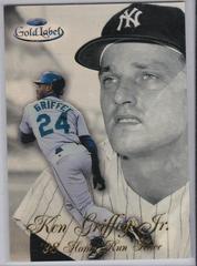 Ken Griffey Jr. [Black Label] #HR3 Baseball Cards 1998 Topps Gold Label Home Run Race Prices