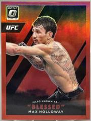 Max Holloway [Red] #12 Ufc Cards 2022 Panini Donruss Optic UFC Also Known As Prices