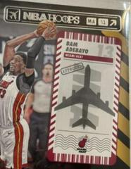 Bam Adebayo [Holo] Basketball Cards 2021 Panini Hoops Frequent Flyers Prices