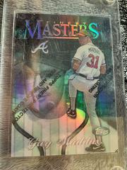 Greg Maddux [Refractor] #294 Baseball Cards 1997 Finest Prices