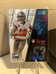 Mike Evans #53 Football Cards 2023 Panini Score Top 100 Prices