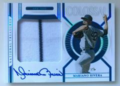 Mariano Rivera [Colossal Material Signatures HOLO GOLD] Baseball Cards 2021 Panini National Treasures Prices