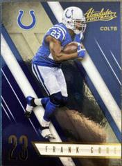 Frank Gore #9 Football Cards 2016 Panini Absolute Prices