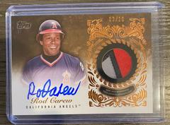Rod Carew Baseball Cards 2022 Topps Update Reverence Autograph Patch Prices