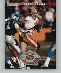 Steve Young #177 Football Cards 1996 Panini Donruss Prices