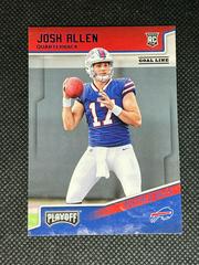 Josh Allen [Goal Line] Football Cards 2018 Panini Playoff Prices