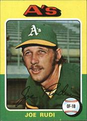 Joe Rudi Baseball Cards 1975 Topps Mini Prices