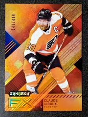 Claude Giroux [Orange] Hockey Cards 2021 Upper Deck Synergy FX Prices