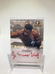 Tyron Woodley [Red Ink] Ufc Cards 2012 Topps UFC Knockout Autographs Prices