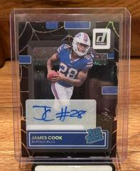James Cook [Autograph Black] #65 Football Cards 2022 Panini Clearly Donruss Prices