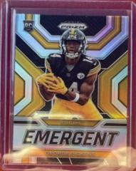 George Pickens [Silver] #E-17 Football Cards 2022 Panini Prizm Emergent Prices