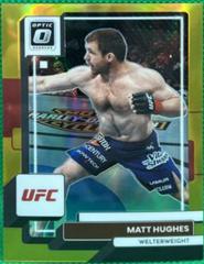 Matt Hughes [Gold] #100 Ufc Cards 2023 Panini Donruss Optic UFC Prices