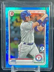 Josh Jung [Blue Foil] #BFE-113 Baseball Cards 2020 Bowman 1st Edition Prices