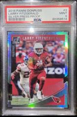 Larry Fitzgerald [Press Proof Silver Die-Cut] #2 Football Cards 2018 Donruss Prices
