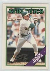 Walt Weiss Baseball Cards 1988 Topps Traded Tiffany Prices