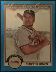 Chipper Jones [Blue] #LG-17 Baseball Cards 2023 Topps Legends of the Game Prices