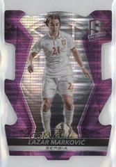 Lazar Markovic [Purple Die Cut] Soccer Cards 2016 Panini Spectra Prices