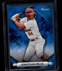 Jonathan Mejia [Blue] #BSP-72 Baseball Cards 2023 Bowman Sterling Prices