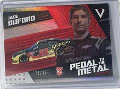 Jade Buford #18 Racing Cards 2022 Panini Chronicles Nascar Pedal to the Metal Prices