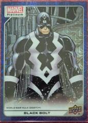 Black Bolt [Blue Traxx] #198 Marvel 2023 Upper Deck Platinum Prices
