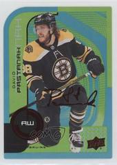 David Pastrnak [Green] Hockey Cards 2022 Upper Deck MVP Colors and Contours Prices