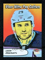 Leon Draisaitl [Artist Autograph] Hockey Cards 2021 Ultra Pop Culture Prices