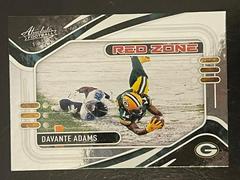 Davante Adams [Red Zone] #RZ7 Football Cards 2021 Panini Absolute Red Zone Prices