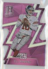 Eli Manning [Neon Pink Die Cut] #78 Football Cards 2016 Panini Spectra Prices