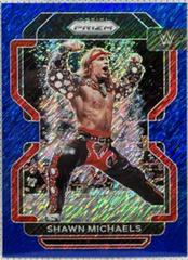 Shawn Michaels [Blue Shimmer Prizm] Wrestling Cards 2022 Panini Prizm WWE Prices
