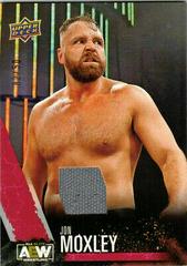 Jon Moxley [Red Memorabilia] #13 Wrestling Cards 2021 Upper Deck AEW Prices