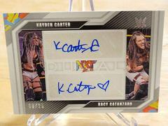 Kacy Catanzaro, Kayden Carter Wrestling Cards 2022 Panini NXT WWE Dual Autographs Prices