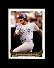 Juan Gonzalez Baseball Cards 1993 Topps Gold Prices