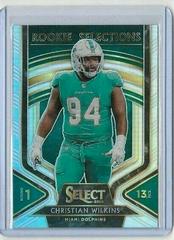 Christian Wilkins [Prizm] Football Cards 2019 Panini Select Rookie Selections Prices