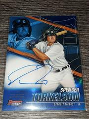 Spencer Torkelson [Blue Refractor] #100 Baseball Cards 2021 Bowman’s Best Prices