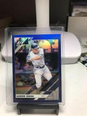 Aaron Judge [Blue] #121 Baseball Cards 2019 Panini Donruss Optic Prices