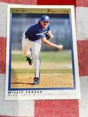 Willie Fraser #46 Baseball Cards 1991 O Pee Chee Premier Prices