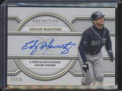 Edgar Martinez #LAC-EMA Baseball Cards 2022 Topps Definitive Legendary Autograph Collection Prices