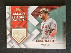 Mike Trout [Series 2] #MLM-MT Baseball Cards 2022 Topps Major League Material Relics Prices