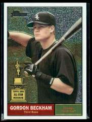 Gordon Beckham #C13 Baseball Cards 2010 Topps Heritage Chrome Prices