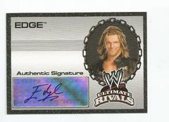 Edge Wrestling Cards 2008 Topps WWE Ultimate Rivals Autographs Prices