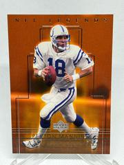 Peyton Manning Football Cards 2000 Upper Deck Legends Canton Calling Prices