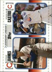 Ernie Banks, Starlin Castro Baseball Cards 2010 Topps Legendary Lineage Prices