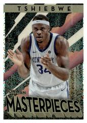 Oscar Tshiebwe [Speckle] #BM-4 Basketball Cards 2022 Bowman University Best Masterpieces Prices